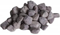 Камни для бани Кварцит малиновый, обвалованный "сердце карелии" коробка 20 кг фото в интернет-магазине Market House