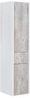 Шкаф - колонна Roca Ronda L белый матовый/бетон ZRU9303005 фото в интернет-магазине Market House