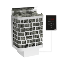 SAWO Электрическая печь Krios настенная, 9,0 кВт, нерж. сталь, артикул KRI-90Ni2-P, выносной пульт (встроенный блок мощности, пульт покупается отдельно) фото в интернет-магазине Market House