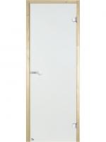 Стеклянная дверь для сауны Harvia 7/19 коробка сосна, прозрачная D71904M фото в интернет-магазине House Market