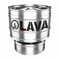 LAVA Оголовок-дефлектор 150/220 мм нерж. 439 (0,5)