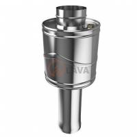 Теплообменник на трубу 130 мм LAVA, нерж. 439 (0,8) 20 л фото в интернет-магазине House Market
